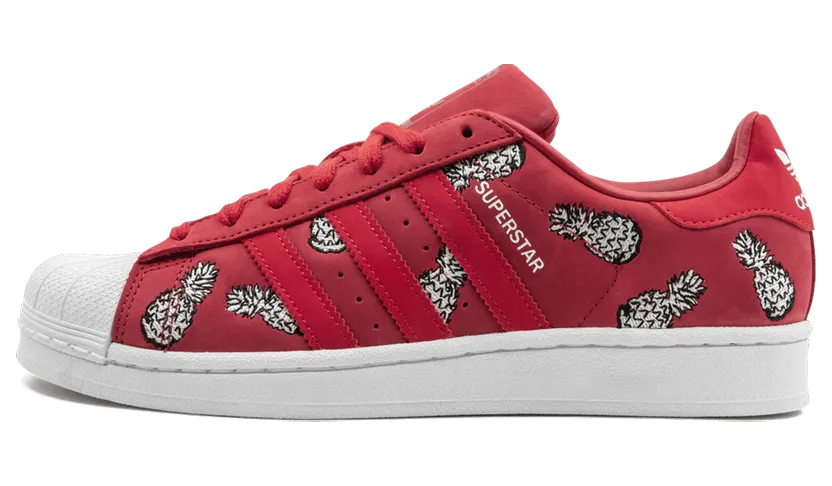 adidas Superstar Scarlet Pinapples (W) (B28040)