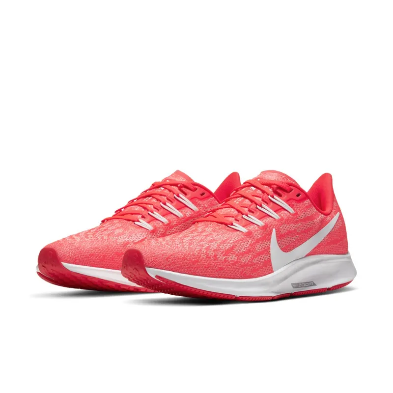 Nike Air Zoom Pegasus 36 Laser Crimson (W) Laser Crimson/Platinum Tint-Track Red-White (AQ2210-601)