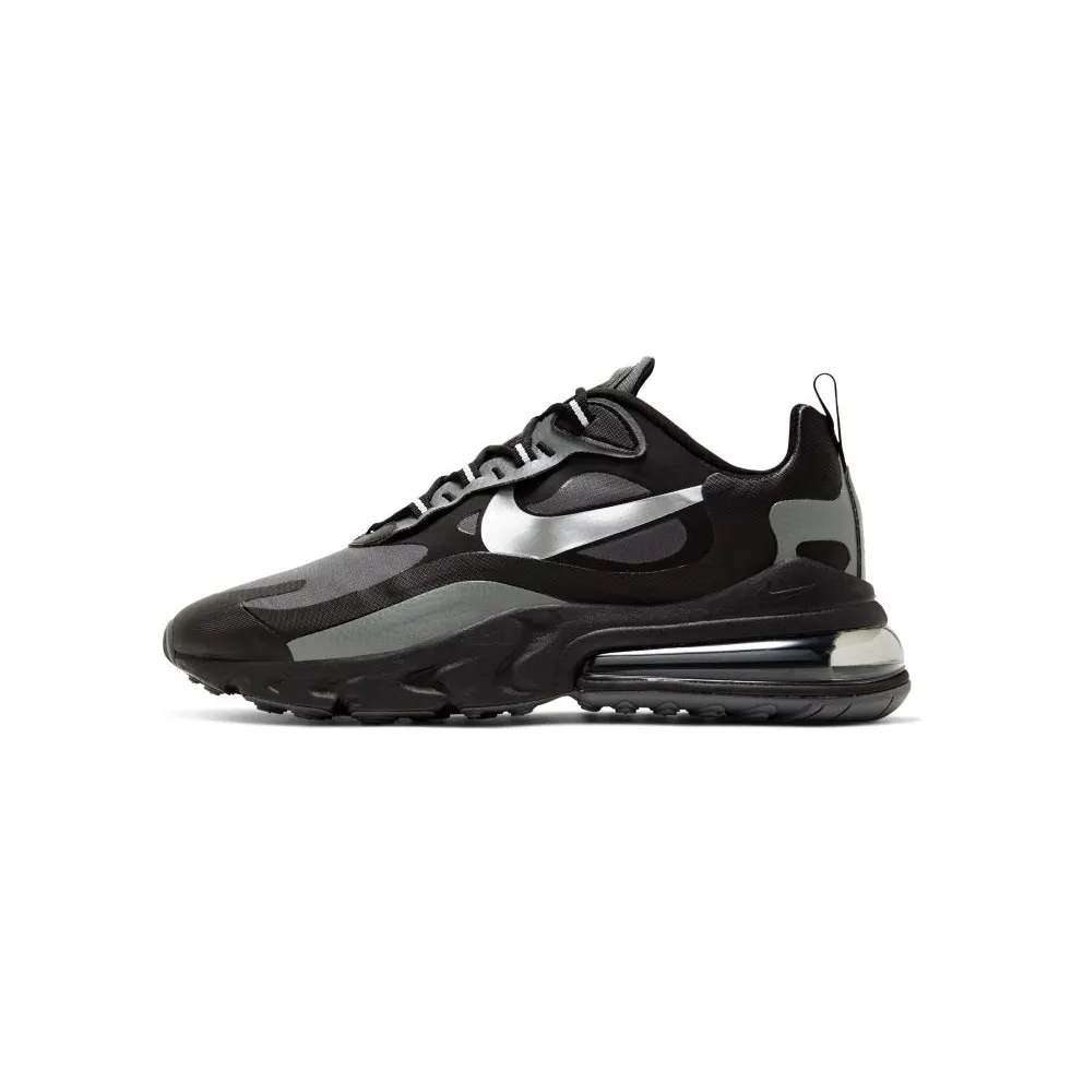 Nike Air Max 270 React Winter Black Dark Grey Black/Dark Grey-Metallic Silver (CD2049-001)