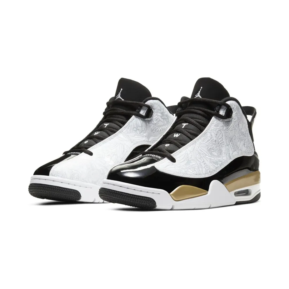 Jordan Dub Zero Black Metallic Gold White Black/Metallic Gold-White (311046-005)