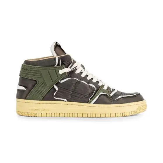Philippe Model Paris La Grande Mid met vlakken “Grey” (LGMUEM05)