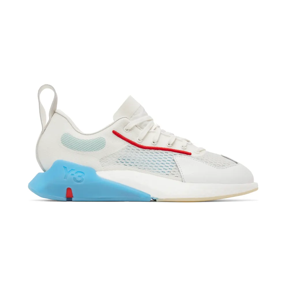 adidas Y-3 Orisan Schuh Core White / Bright Cyan / Red (GW8653)