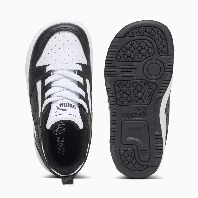 Puma Rebound V6 Lo White/Black (393835-01)