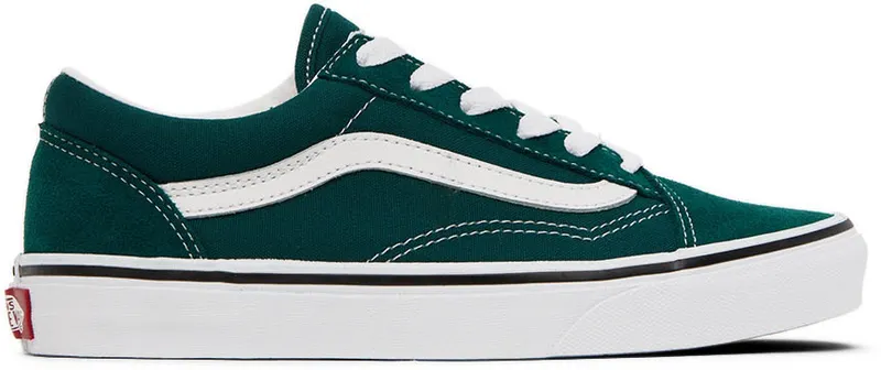 Vans Kids Green Old Skool Big Kids (VN0A4UHZ60Q)