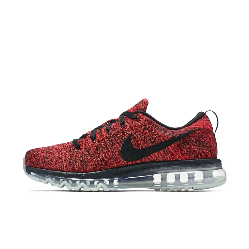 Nike Flyknit Max Bright Crimson Black/Black-Bright Crimson-Hyper Orange (620469-006)