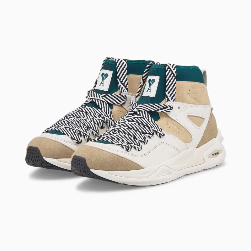 Puma x AMI TRC Blaze Mid White (388619-01)