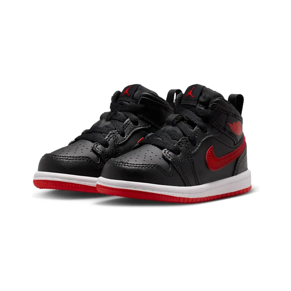 Jordan 1 Mid Black University Red (DQ8425-005)