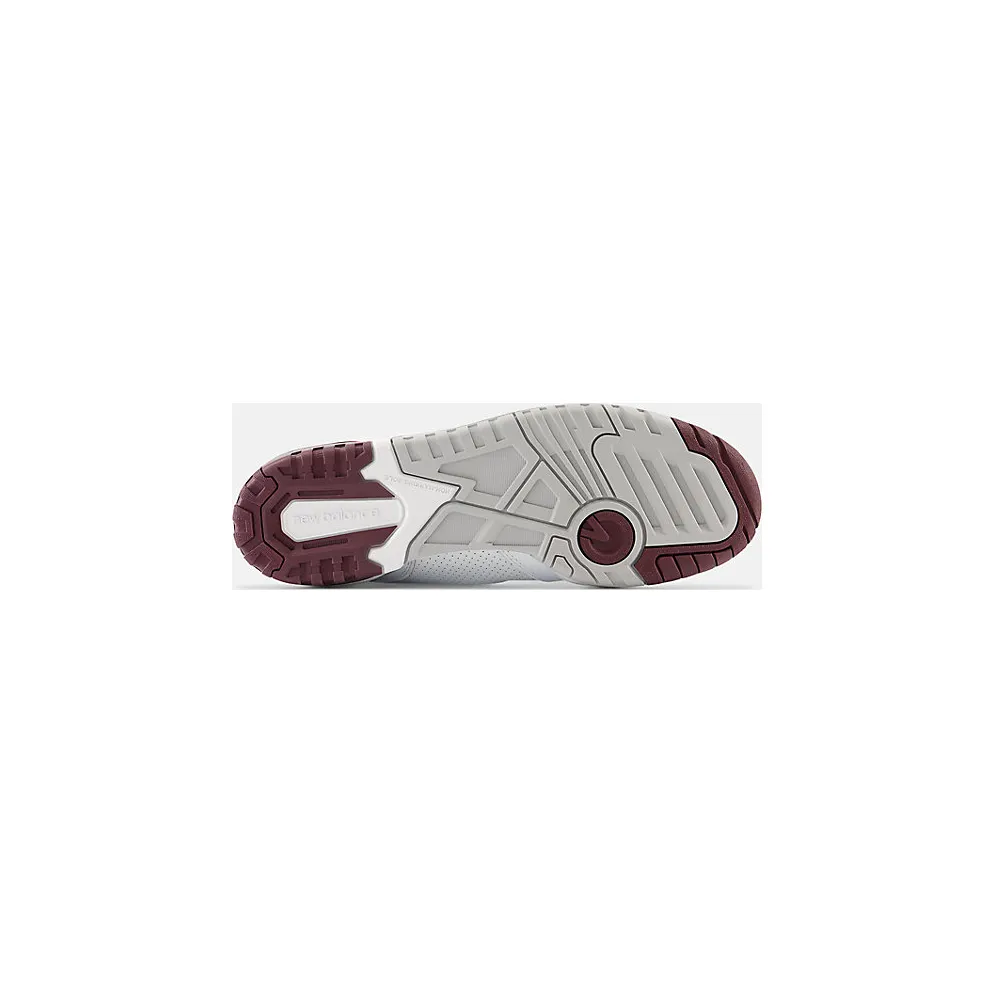 New Balance 650 White Burgundy Raincloud (BB650RCH)