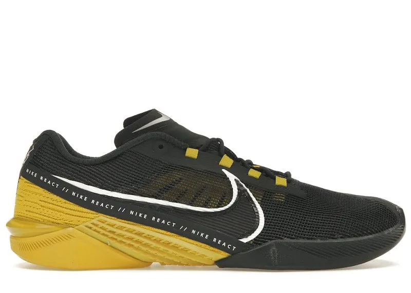 Nike React Metcon Turbo Dark Smoke Grey Bright Citron (CT1243-007)