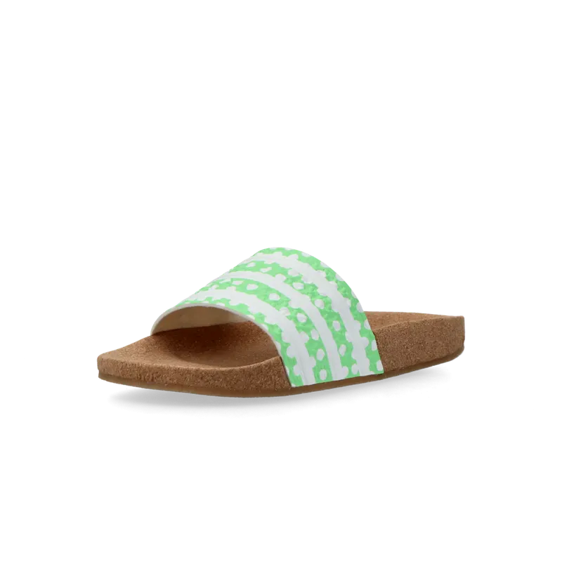 Adidas Adilette Slides Glory Mint / Cloud White / Gum (GX9484)