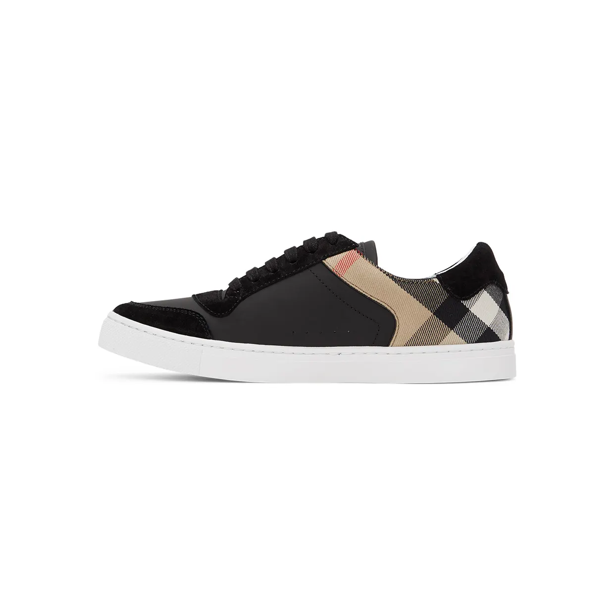 Burberry Black Check Reeth Sneakers (8024124) (3)