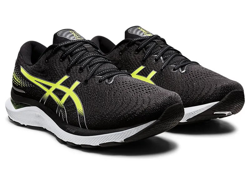 Asics GEL-CUMULUS 24 Black/Hazard Green (1011B366.002)