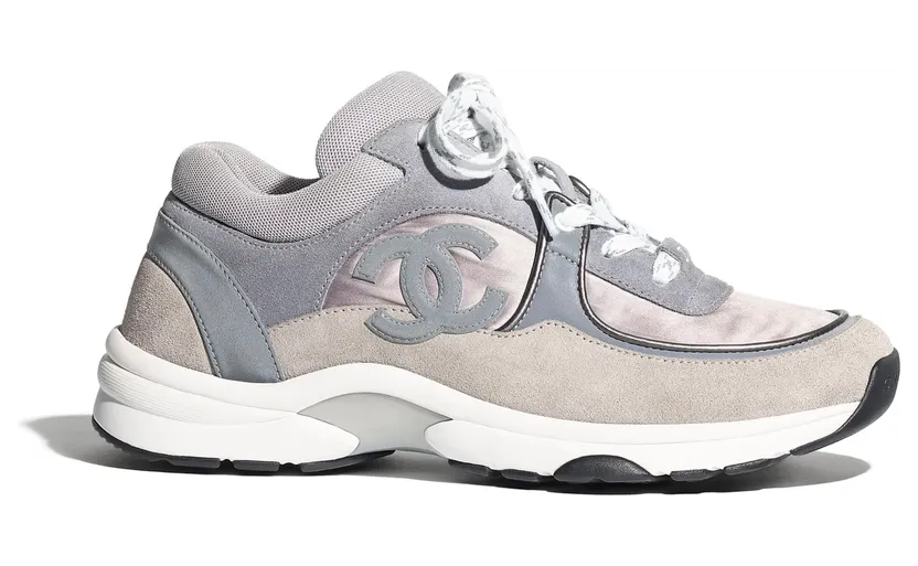 Chanel Low Top Trainer CC Dark Grey