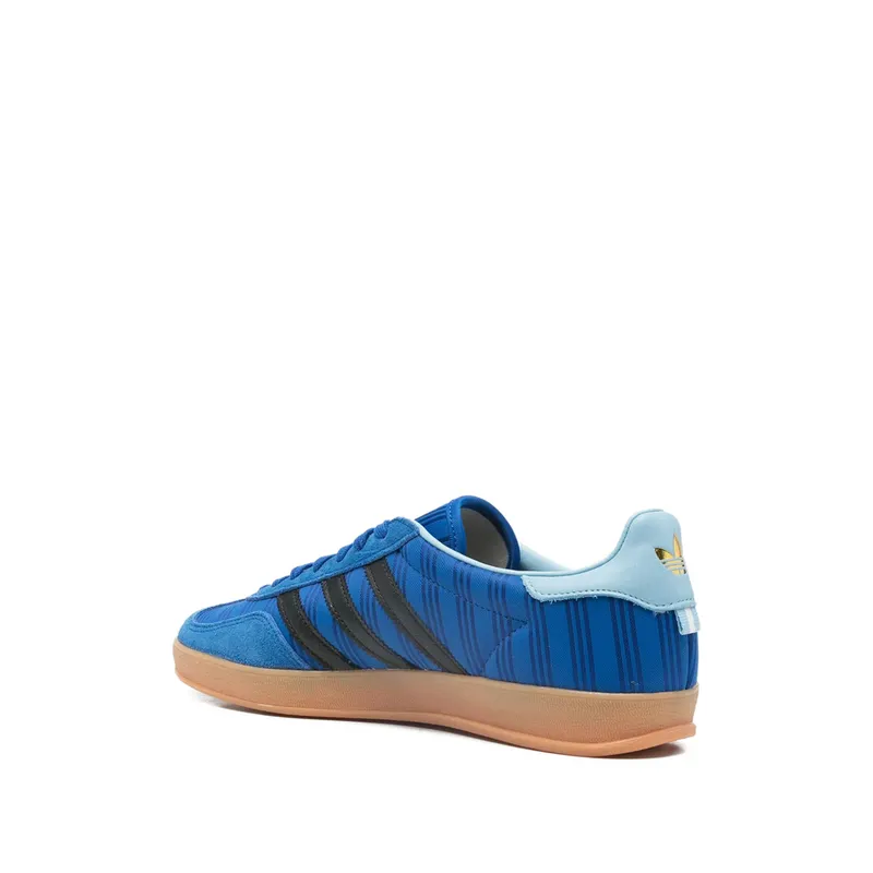 Adidas Gazelle Indoor Striped “Blue/Black” (IH9649)