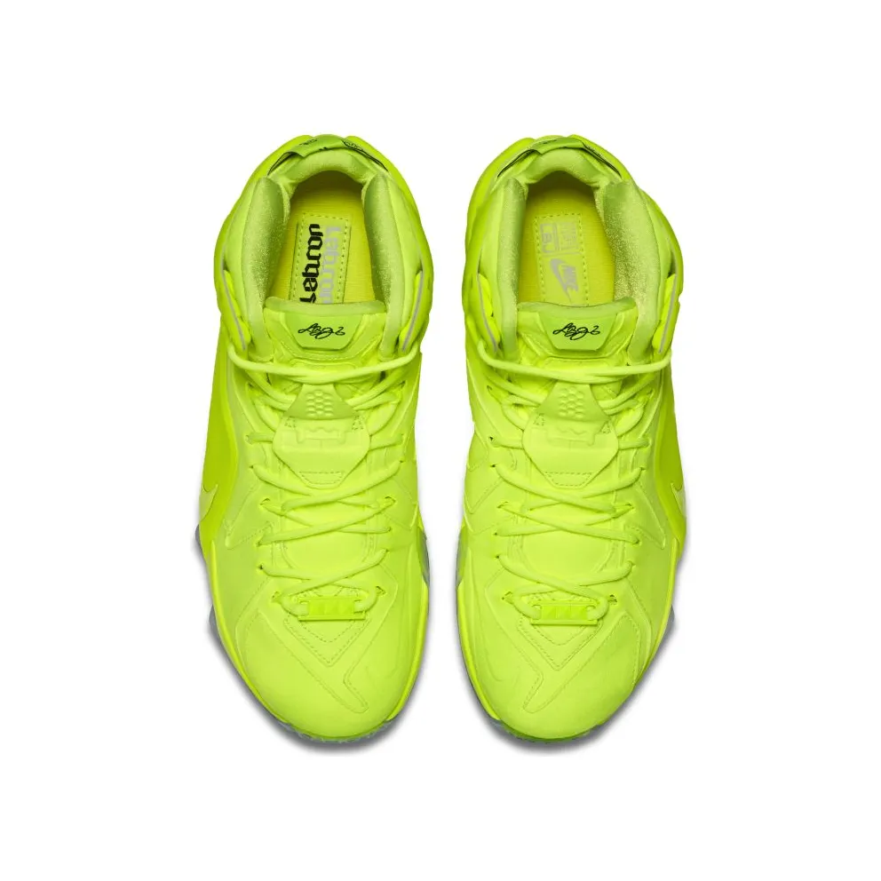 Nike LeBron 12 EXT Tennis Ball Volt/Volt-White-Black (748861-700)