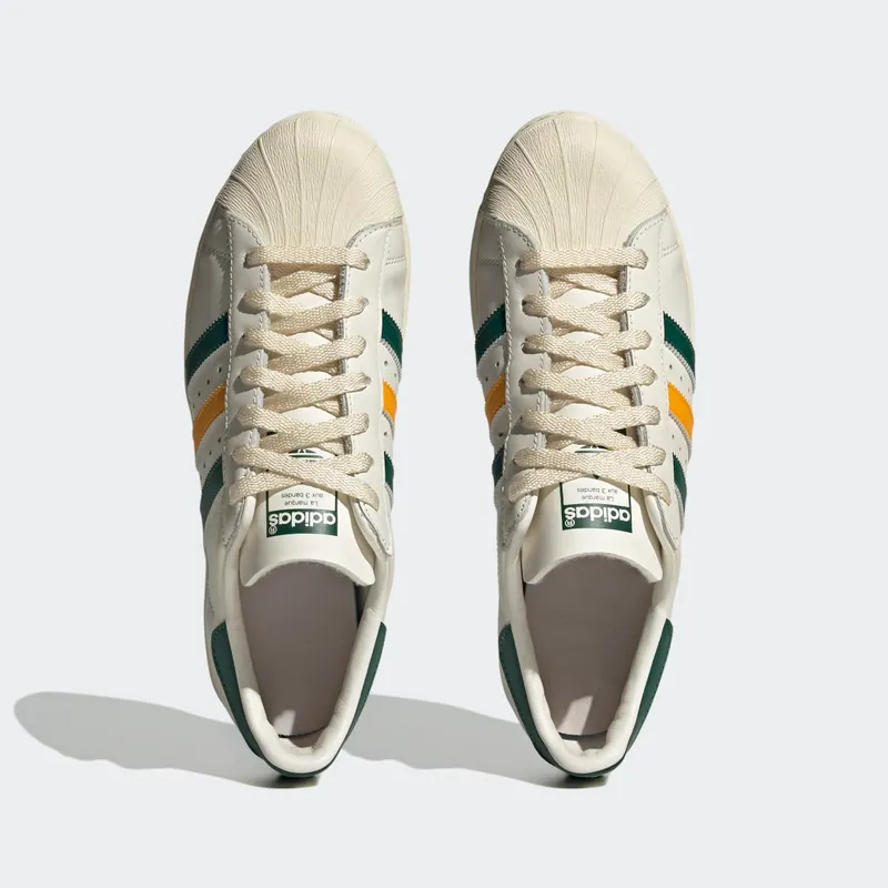 Adidas Superstar 82 Cloud White / Collegiate Green / Collegiate Green (HQ8877)