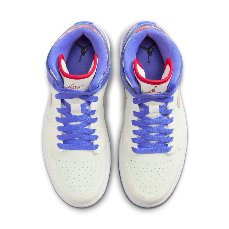 Jordan 1 Mid SE Valentine’s Day Flowers (FD4331-121)