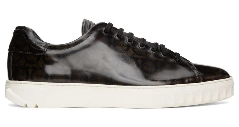 Salvatore Ferragamo Black Cube Sneakers (749470 02A888084)