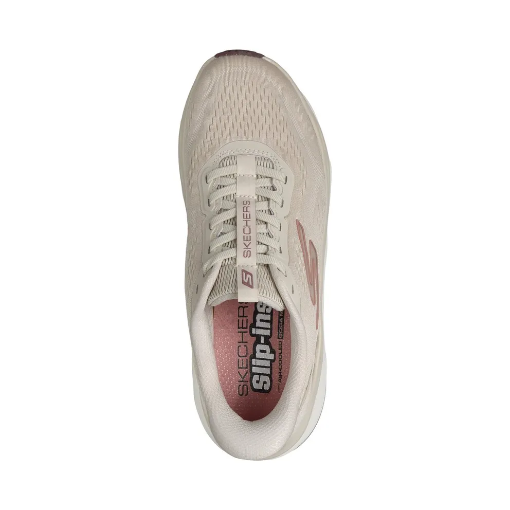 Skechers Slip-ins: Max Run Sneaker Natuurlijk