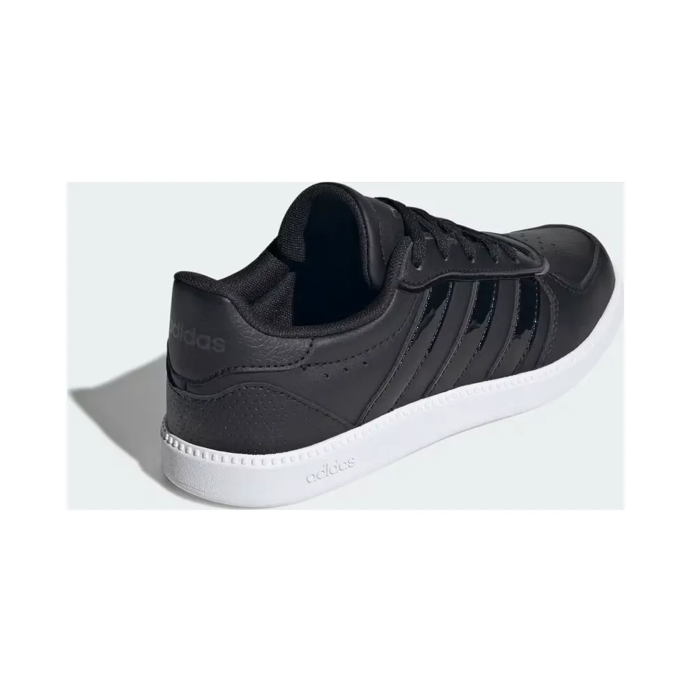 adidas Breaknet Sleek Shoes Kids “Core Black / Core Black / Cloud White” (JP9326)