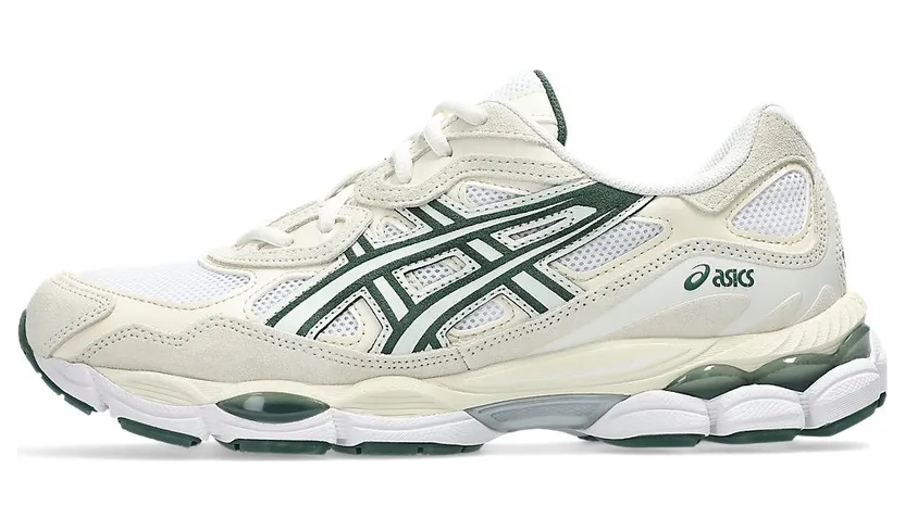 ASICS GEL-NYC “Ivory / Forest Night” (1203A383-750)