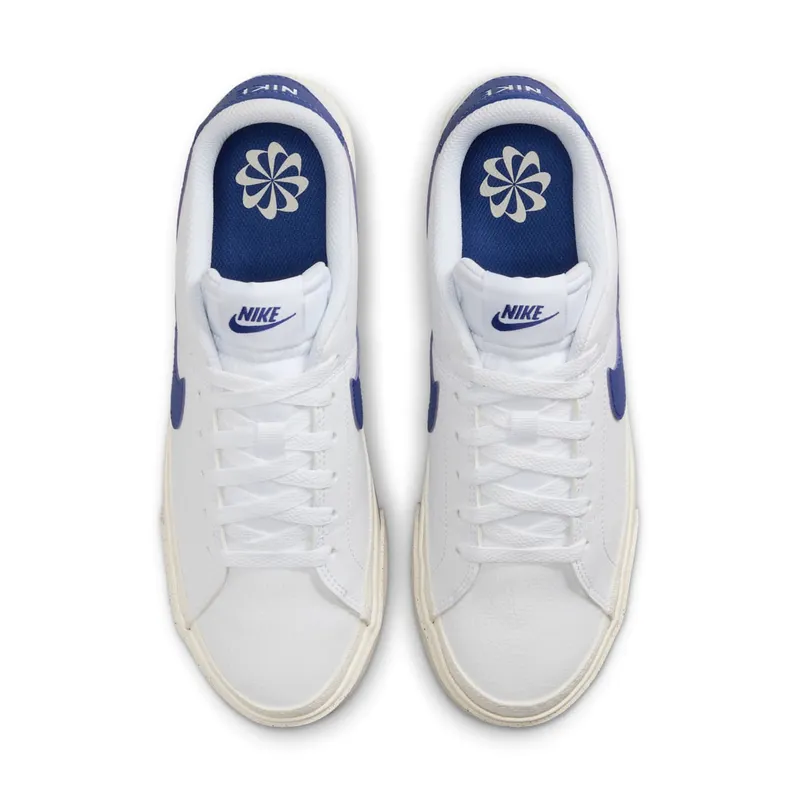 Nike Court Legacy Next Nature White Sail Deep Night (DH3161-110)