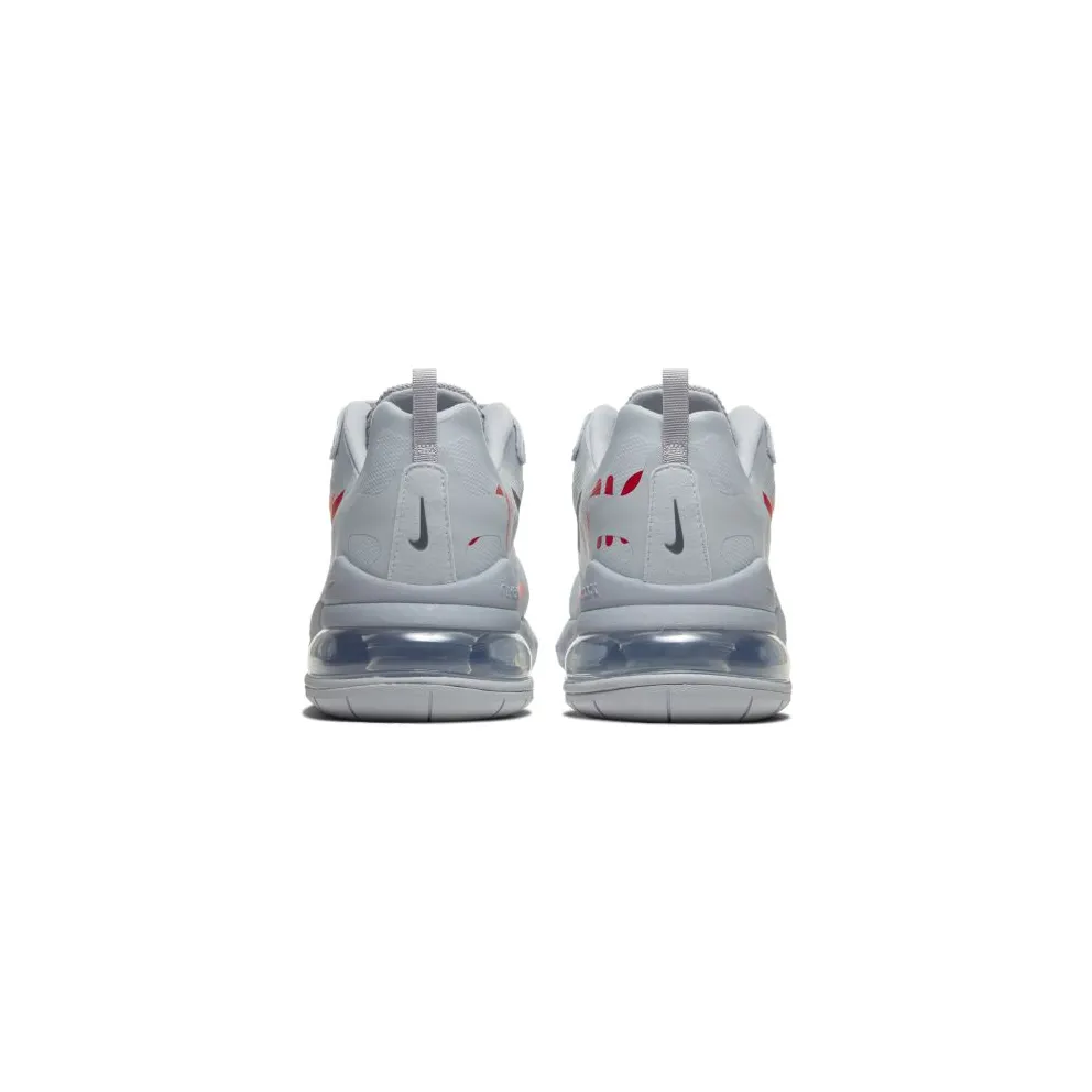 Nike Air Max 270 React Just Do It Grey Wolf Grey/University Red-Anthracite-Hyper Crimson (CT2203-002)