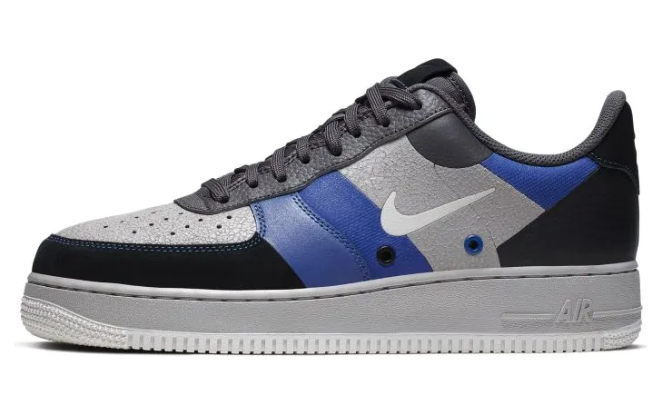 Nike Air Force 1 Low ’07 ‘Grey Royal’ Atmosphere Grey/Vast Grey-Game Royal (CI0065-001)