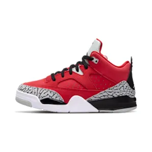 Nike Jordan Son of Mars Low “Fire Red / Grey Mist / White / Black” (IR0525-600)