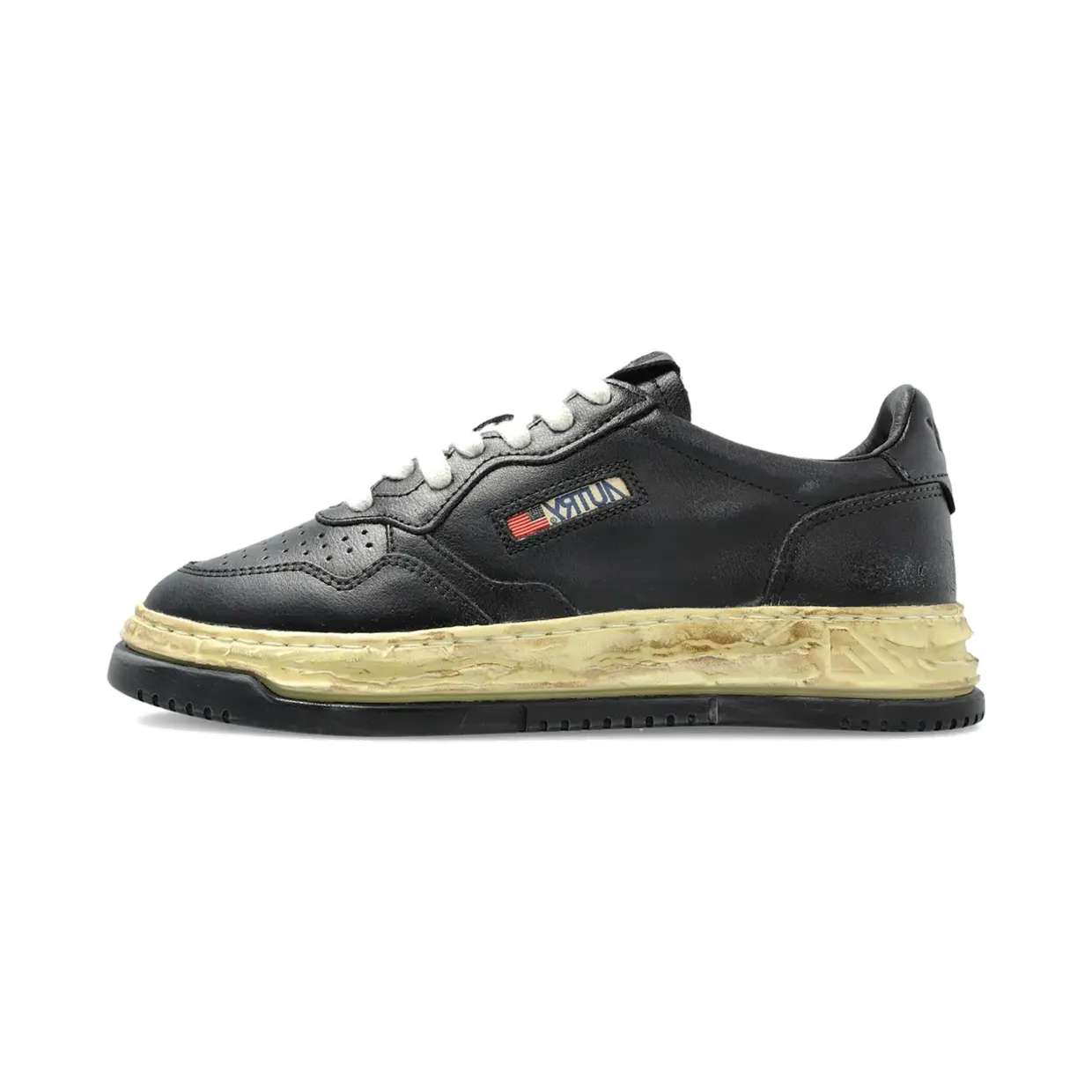 Autry Super Vintage Low “MAISON MIHARA YASUHIRO – Black” (AVLW-MMY2)