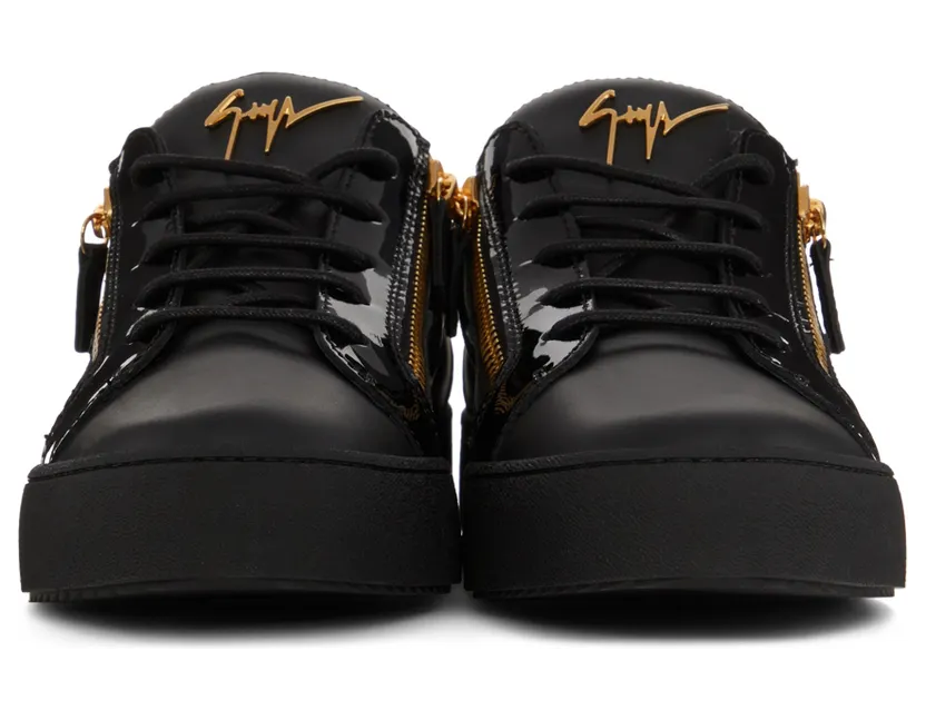 Giuseppe Zanotti Black May London Frankie Sneakers (RU70000 72608) (2)