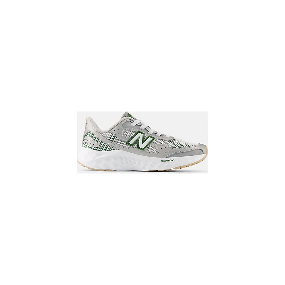 New Balance Arishi Bungee Lace Raincloud Dark Metallic Silver Alpine Green (PAARILA1)