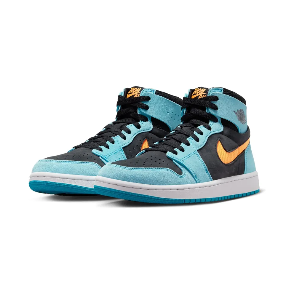 Jordan 1 Zoom CMFT 2 Bleached Aqua Bright Citrus (DV1307-408)