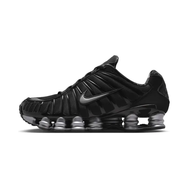 Nike Shox TL “Black / Metallic Cool Grey / Dark Smoke Grey” (IQ0299-010)