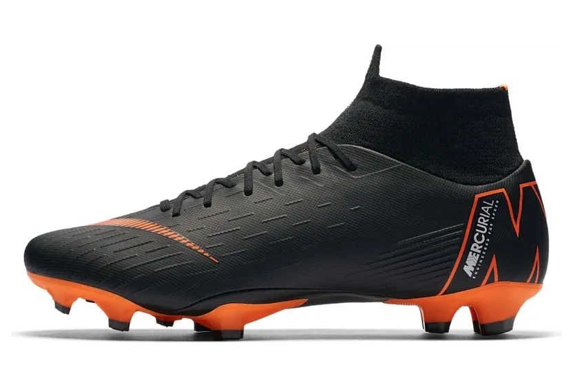 Nike Superfly 6 Pro FG Black Total Orange (AH7368-081)
