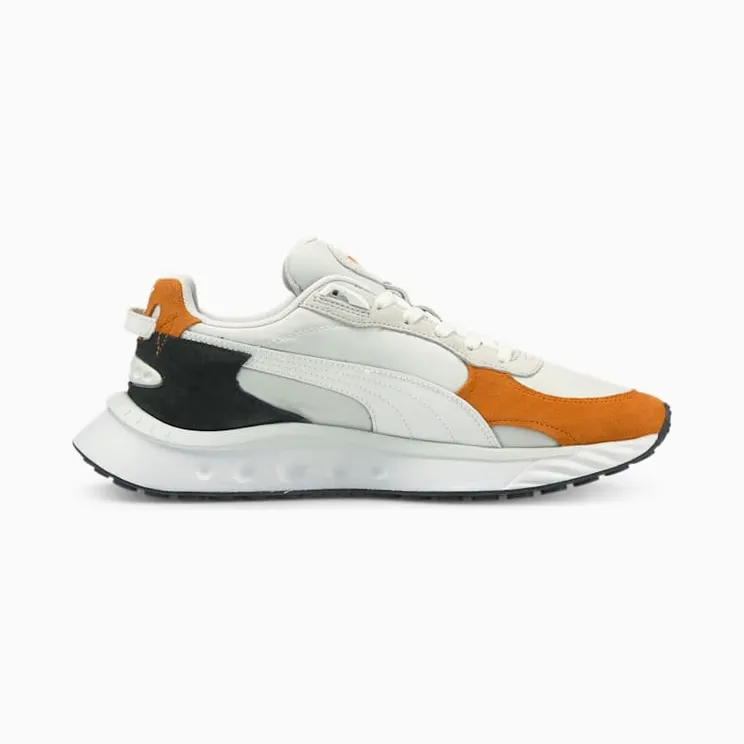 Puma Wild Rider Rollin’ Wit/Oranje (381517-08)