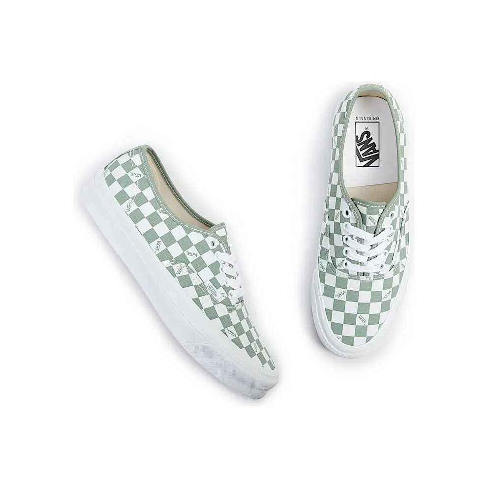Vans Vault OG Authentic LX Checkerboard White Loden Green (VN0A5FBDLDN)