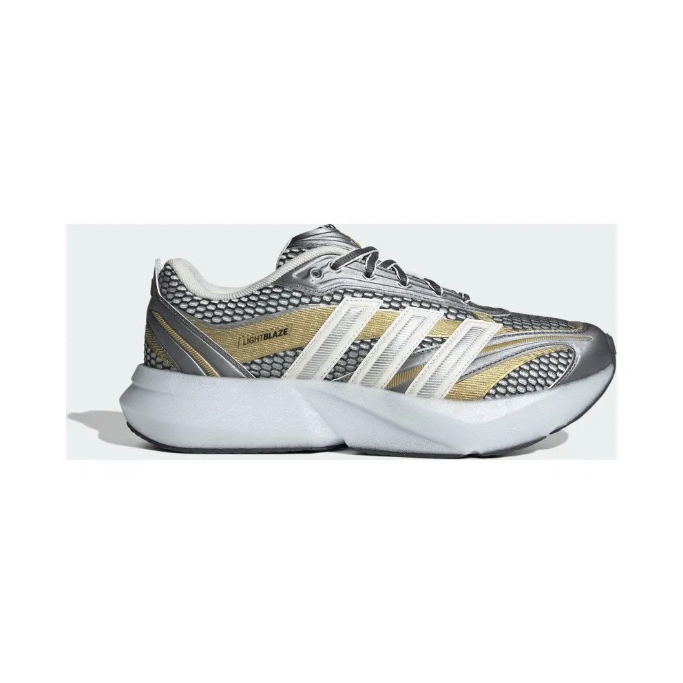 Adidas Lightblaze Glow Core White / Silver Metallic / Matte Gold (JP6324)