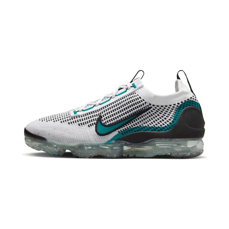 Nike Air VaporMax 2021 FK “White / Black / Bright Spruce” (DQ3974-100)