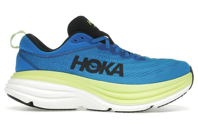 Hoka One Bondi 8 Electric Cobalt Lettuce (1123202-ELT)
