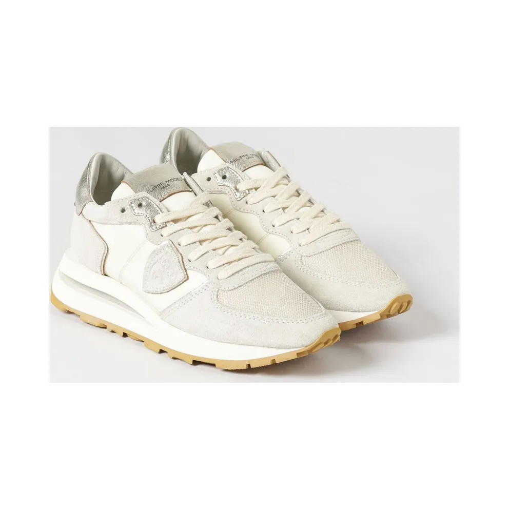 Philippe Model Tropez Haute Suede Sneakers Yellow (TKLDW033)