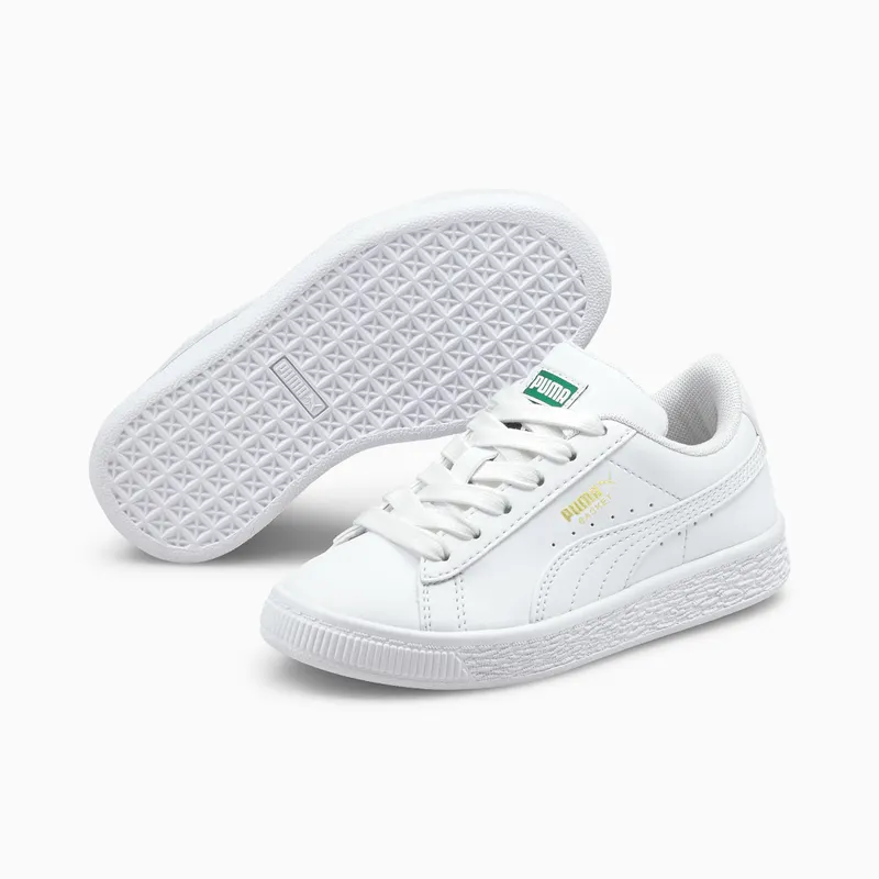 PUMA Basket Classic Xxi Kids’ White (380570-01)