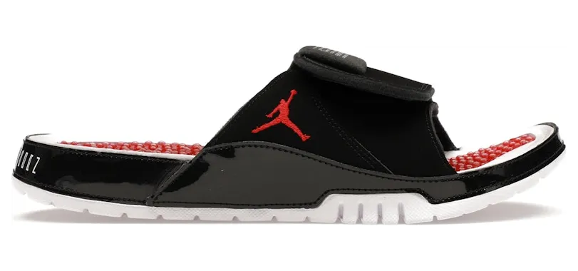 Nike Jordan Hydro XI Retro Slipper “Black / Varsity Red / White” (AA1336-006)