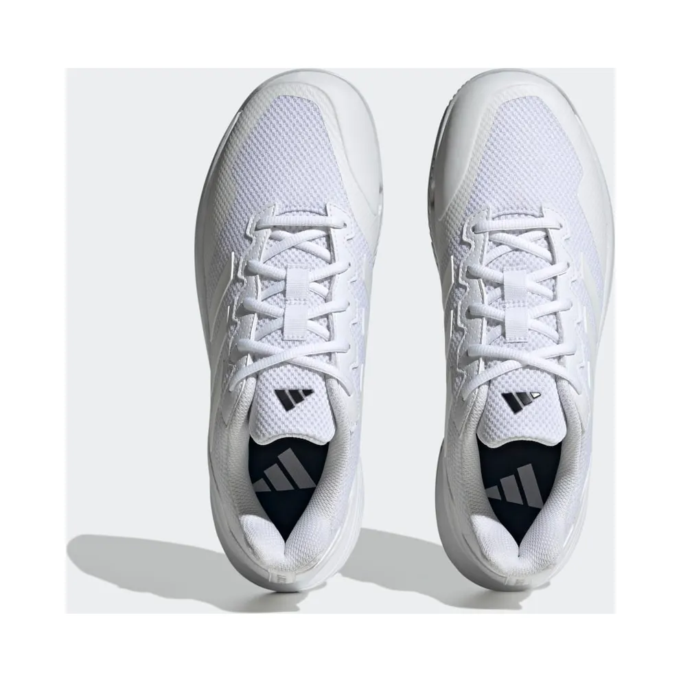 Adidas Gamecourt 2.0 Tennis Shoes Cloud White / Cloud White / Matte Silver (IG9568)