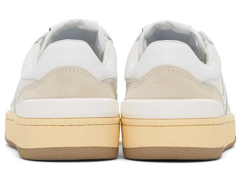 Lanvin White Calfskin Clay Sneakers (FW-SKDK00-NASH-A20) (4)