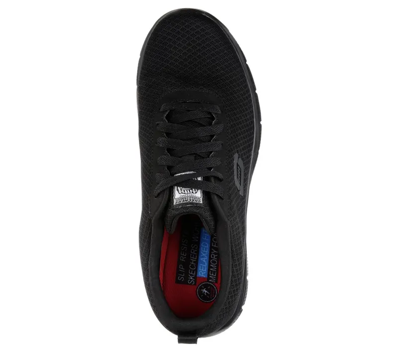 Skechers Work Slip-Resistant Relaxed Fit: Flex Advantage – Bendon Sneaker Black