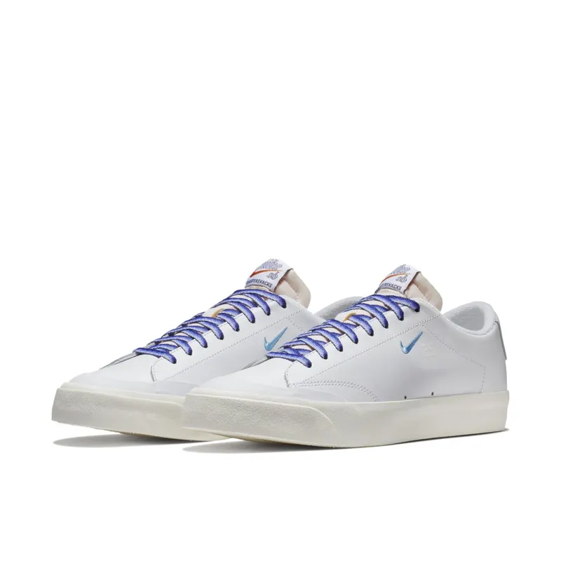 Nike SB Blazer Low XT Quartersnacks White White/University Blue-Sail (AQ3499-141)