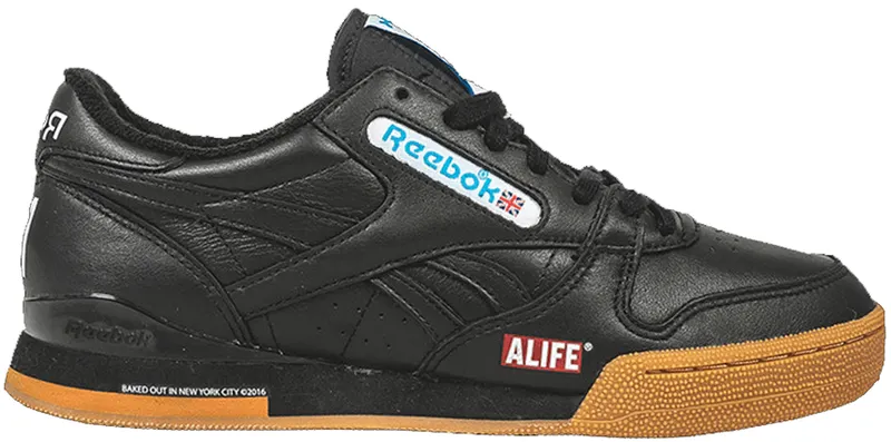 Reebok Phase 1 Pro Alife Black Black/White-California Blue (Other Brands Reebok)