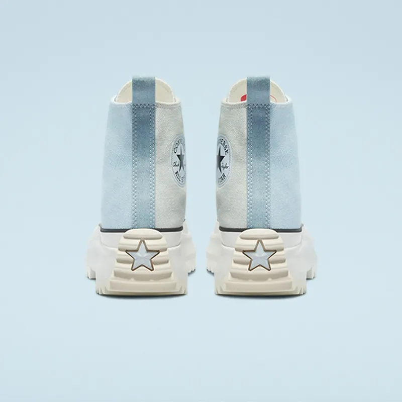 Converse Summer Denim Run Star Hike High Top Blue/vintage White/Black (171894C)