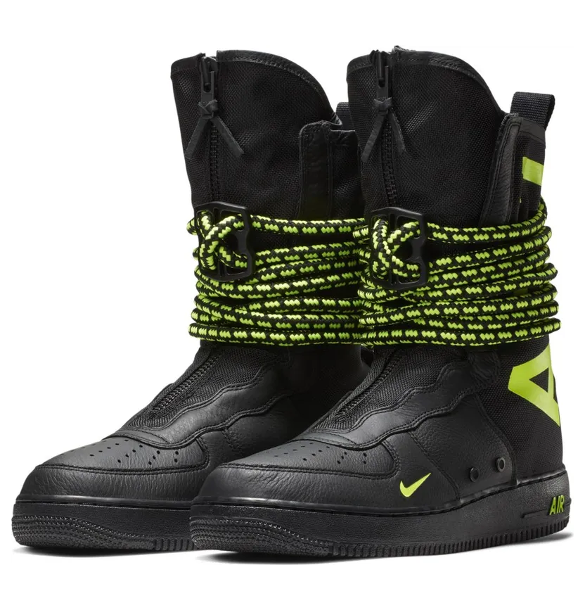 Nike SF Air Force 1 High Black Volt